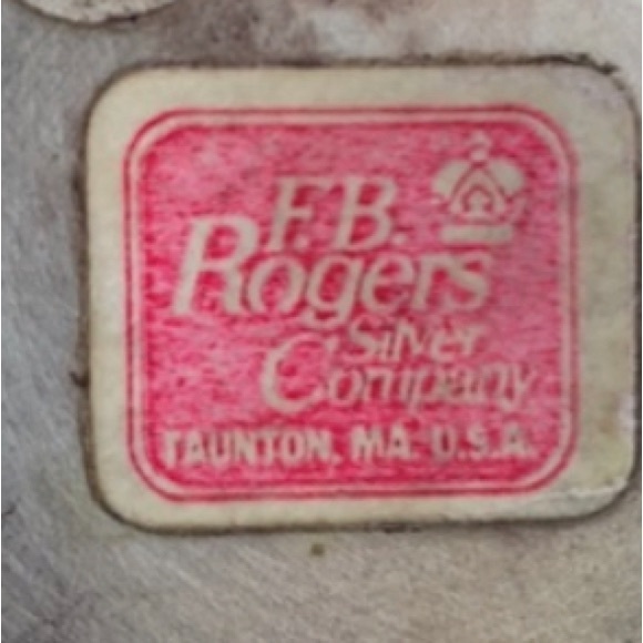 Vintage F.B. Rogers Silver Company Gravy Boat Stand - Picture 4 of 10